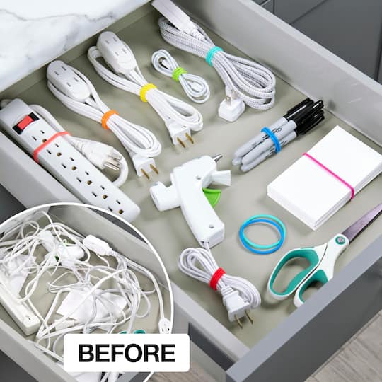 Wrap-It Storage® Super Stretch Silicone Bands, 16ct.